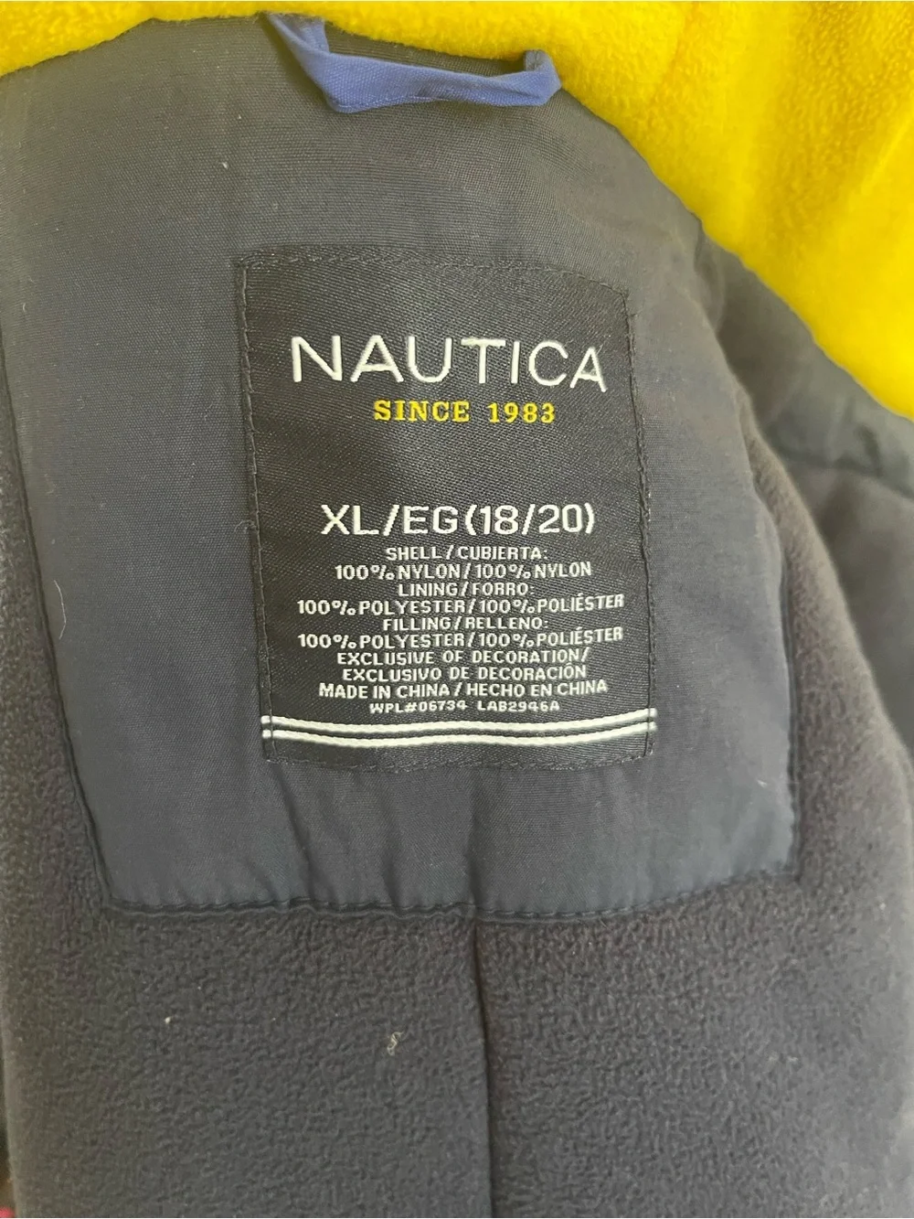 Nautica Colorblock Snorkel Coat - EUC